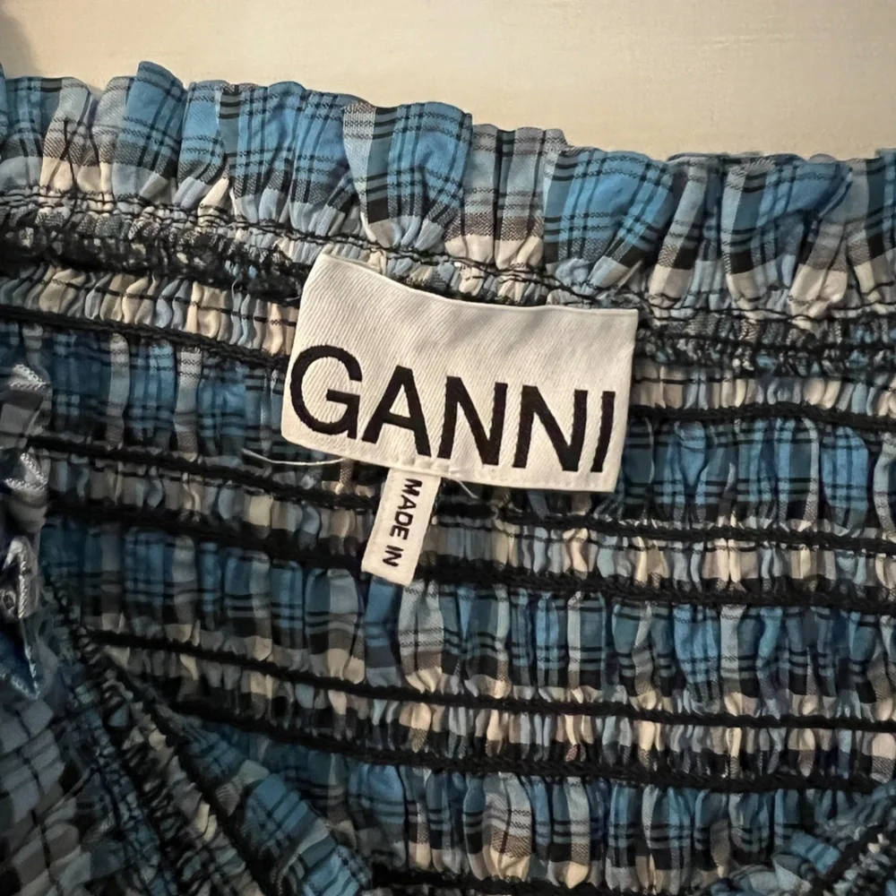 Ganni, Cotton-blend Seersucker Midi Dress, 12 - Picture 5 of 7